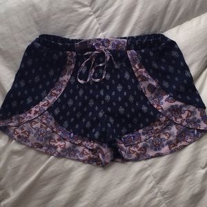 women’s bohemian shorts